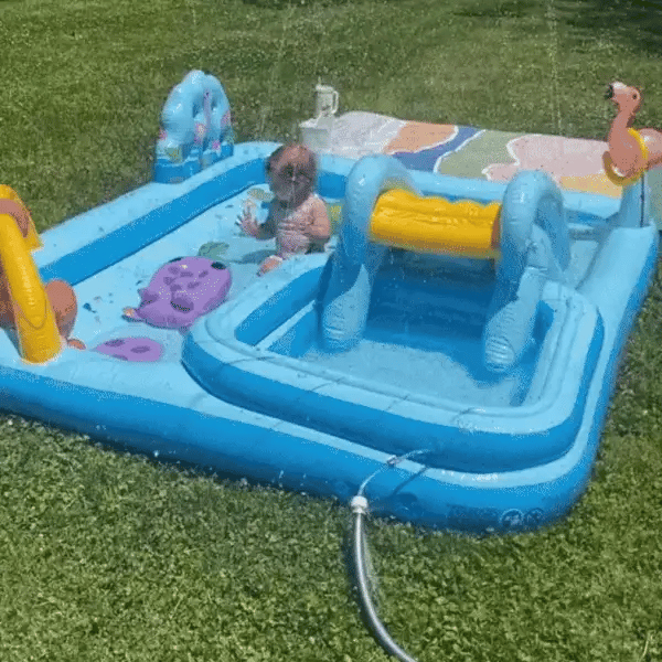 Piscina Intex cu tobogan